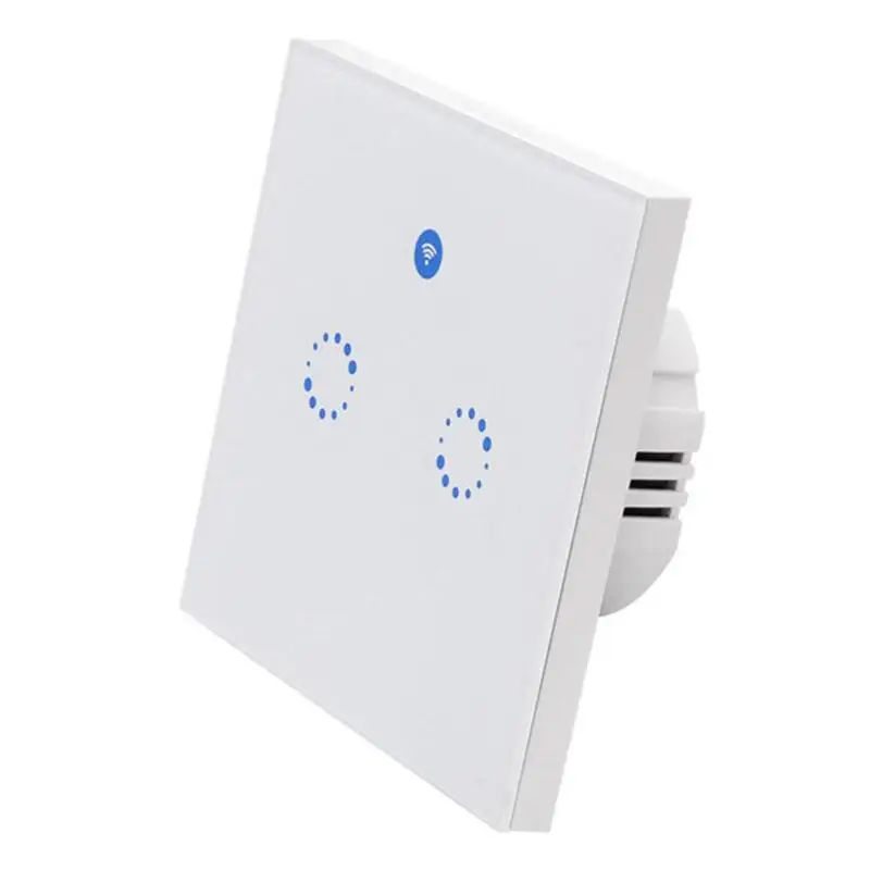 Sonoff T1 ЕС Wi Fi стену сенсорный выключатель света 2 Gang приложение удаленная работа с