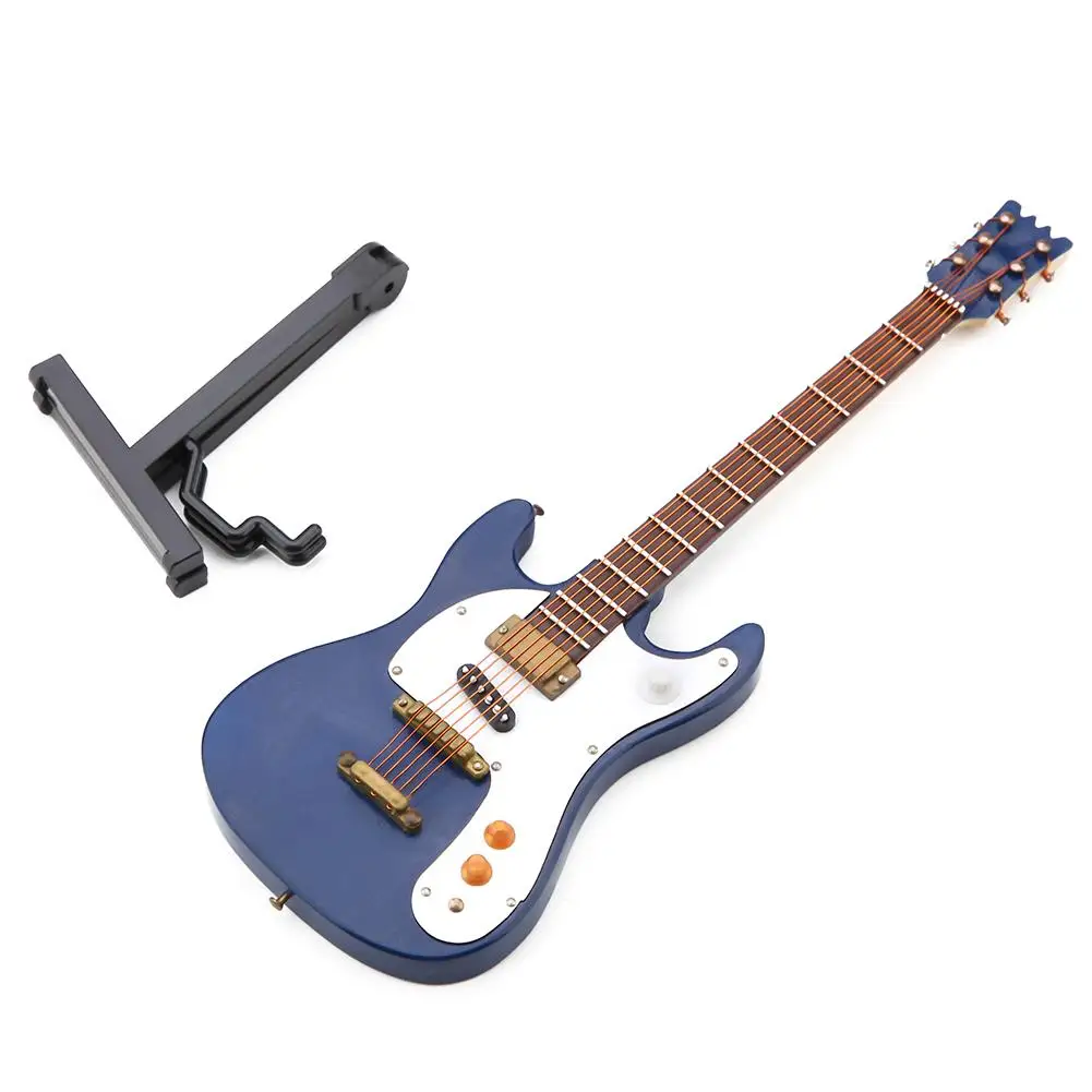 Деревянная мини Гитара Guitarra модель для гитары украшение дома кофейня