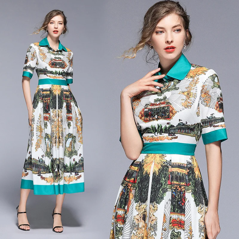 Взлетно посадочной полосы 2019 женская обувь с принтом в винтажном стиле летнее