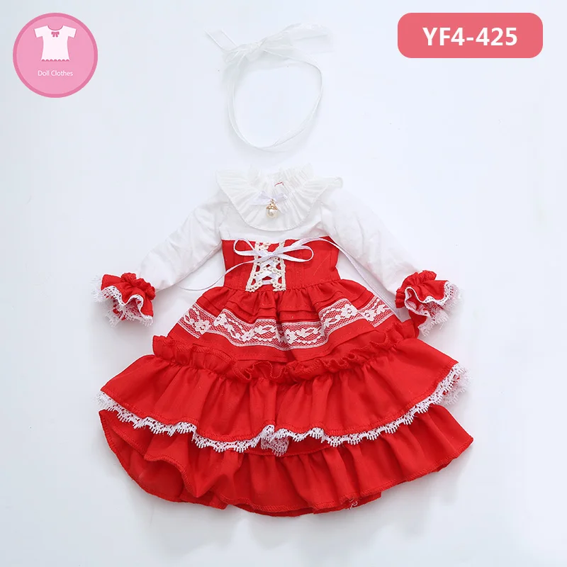 Одежда BJD 1/4 тела для МСД хорошее платье девочек YF4 367 кукла Chicabonita RL аксессуары