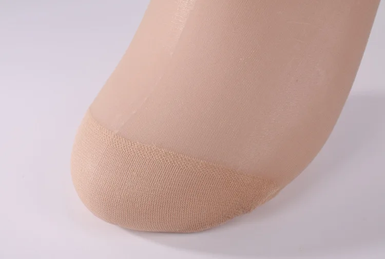 

VOHIO Ultra thin transparent short stockings with elastic meat color stockings sexy stealth medias 6 pairs Free shipping