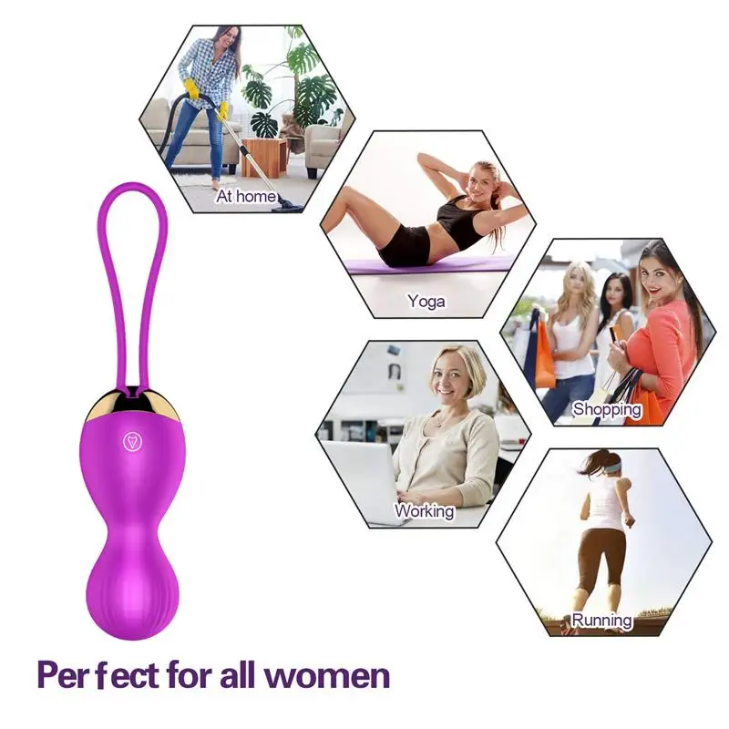 Qise Kegel Exercise Weights Women Balls for Bladder Control Silicone Dual Weighted Device | Красота и здоровье