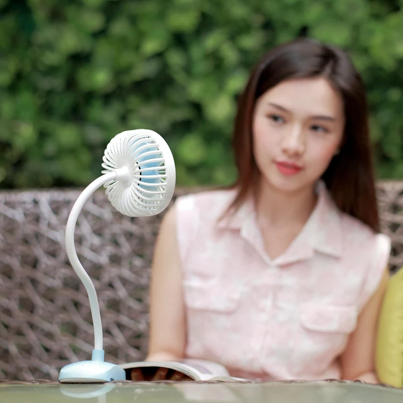 Usb портативный клип на коляску вентилятор гибкие мини персональные Настольные