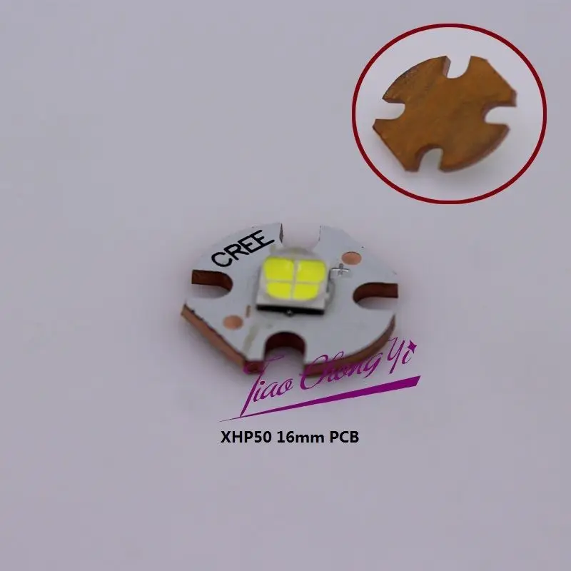 Светодиодный излучатель CREE XHP70 XHP50 6 в 12 В + 1 модель 5 светодиодный источник питания