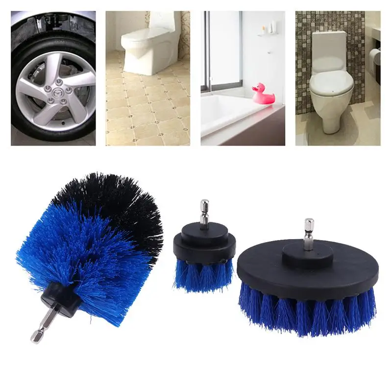 3 шт. нейлоновая щетка для чистки напольного покрытия|Губки тряпки и щетки| |
