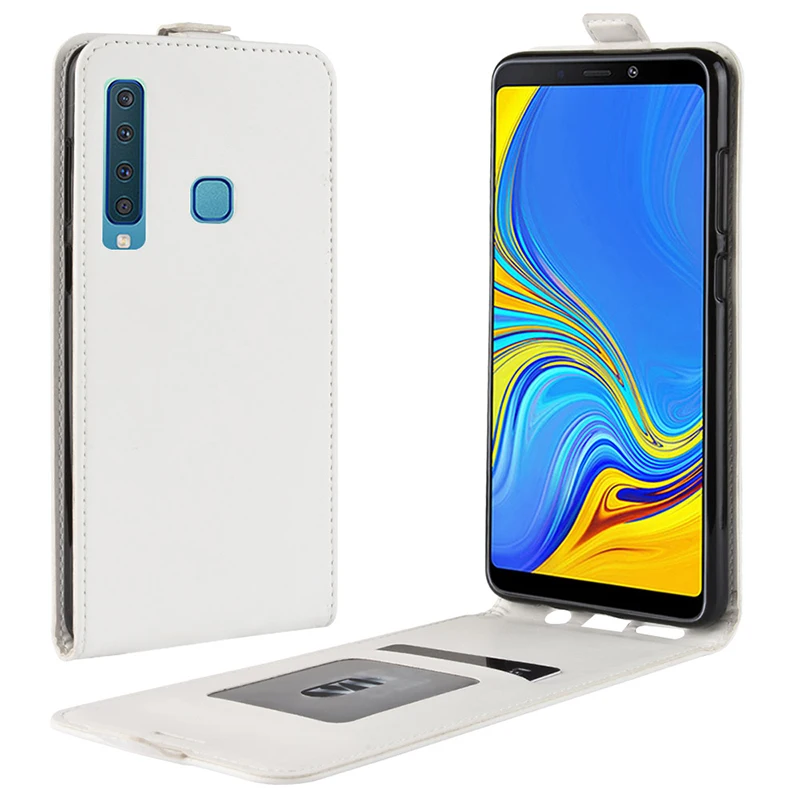 Alesser для samsung Galaxy A9 2018 PU кожаный чехол 6 3 ''флип бумажник мешок с карты карман