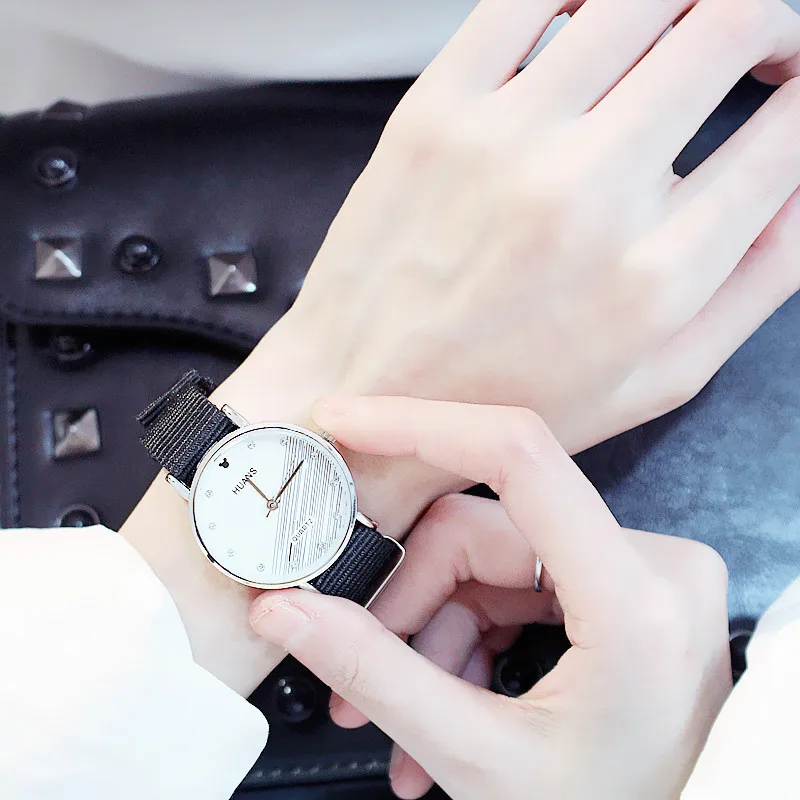 Часы для девочек ins Cold Wind школьные часы в стиле литературы и искусства корейское