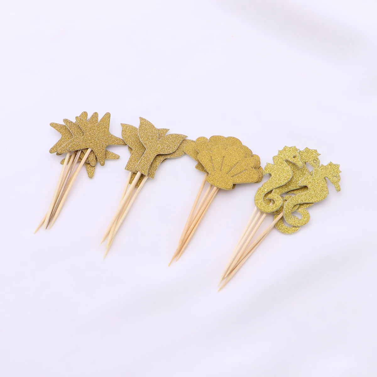 39 шт Звезда привлекательный кекс Русалка декоративный Топпер обертки Декор