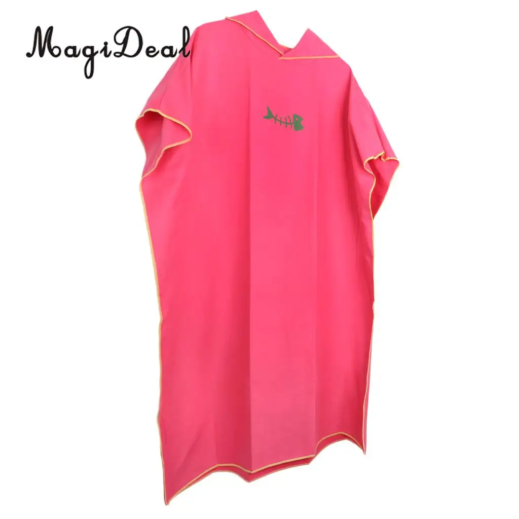 Полотенце пончо для серфинга с капюшоном взрослых женщин и мужчин пляжный халат