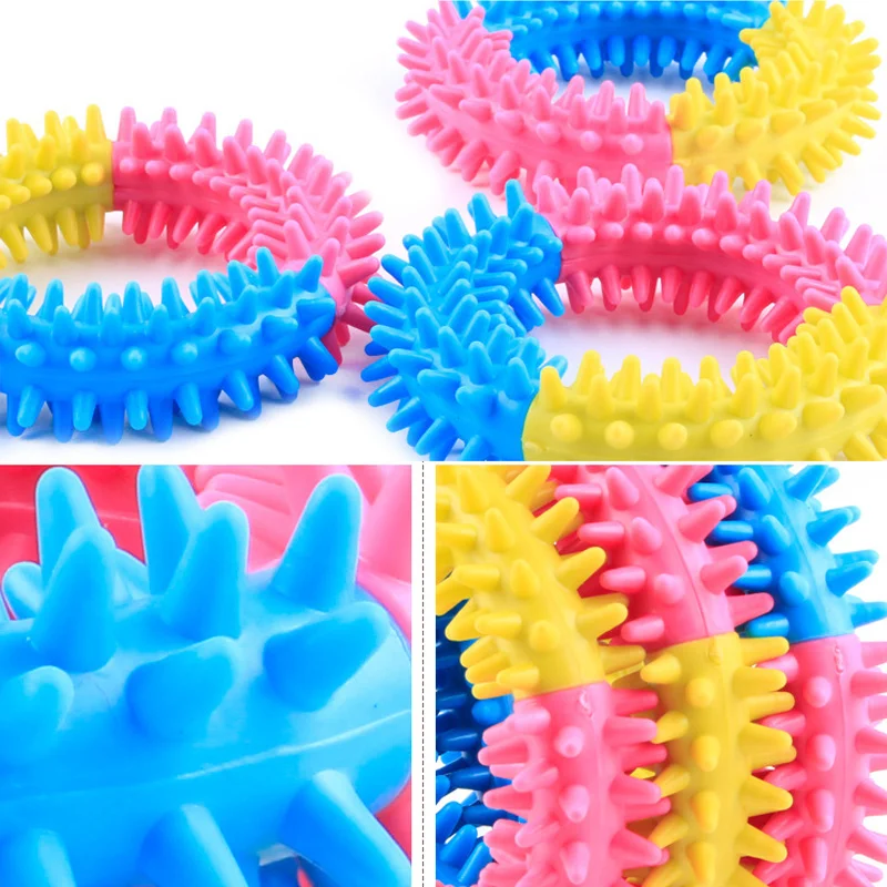 1 шт. Домашний питомец собака жевательная игрушка натуральный каучук устойчивая