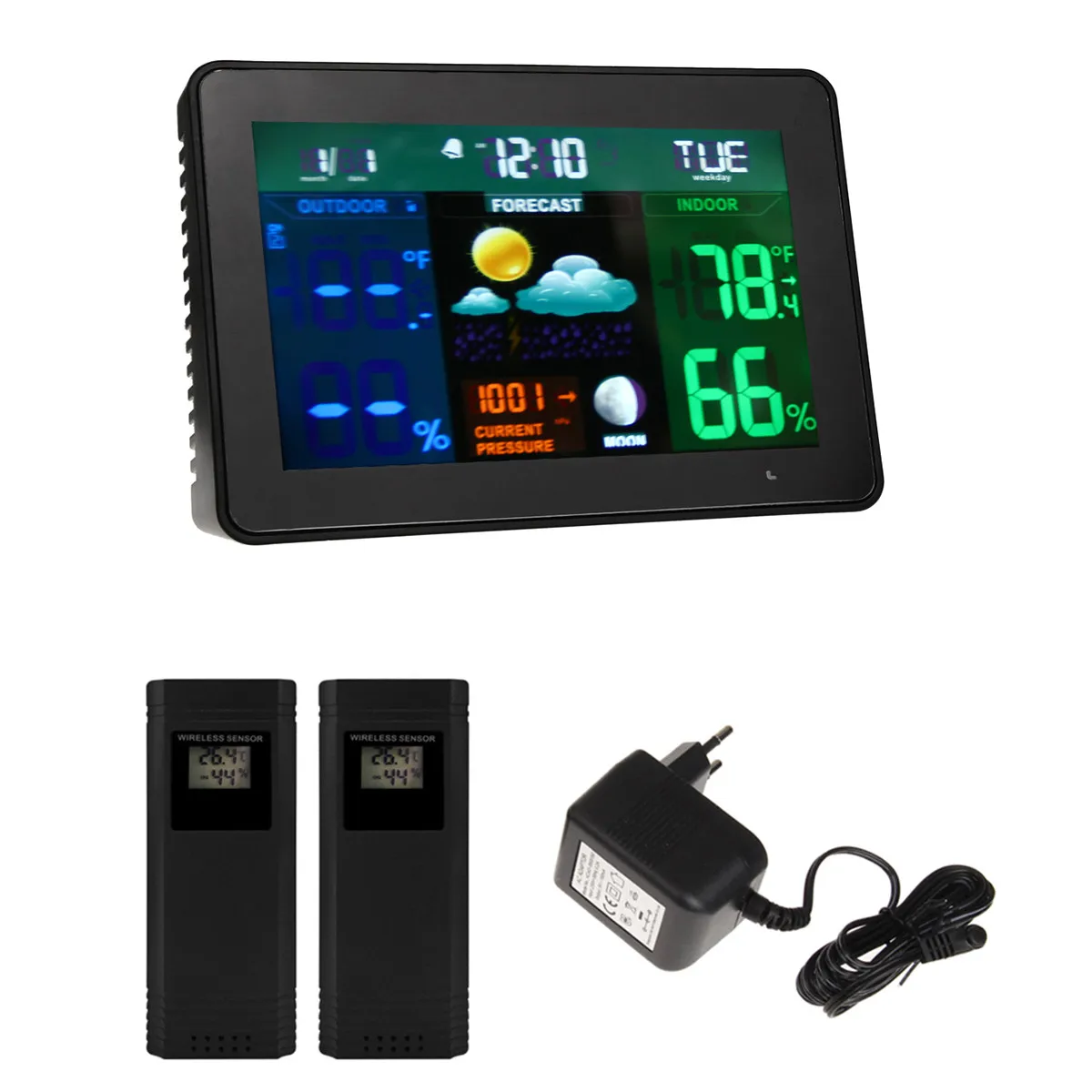 Цифровой Индикатор температуры для использования в помещении и на улице