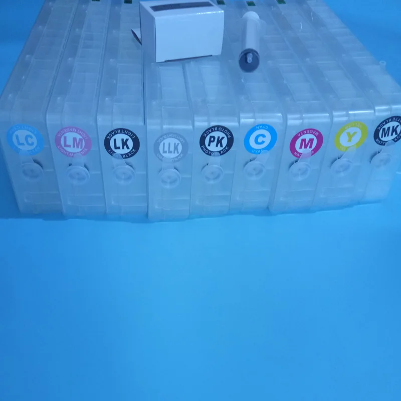 Картридж с перезаправляемым чипом и чипами 9 цветов|Наборы для заправки