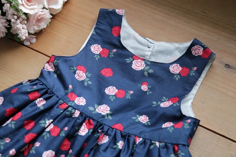summer dresses for girls flower dress baby frocks kids clothes fashion cotton boutiques children holiday | Детская одежда и обувь