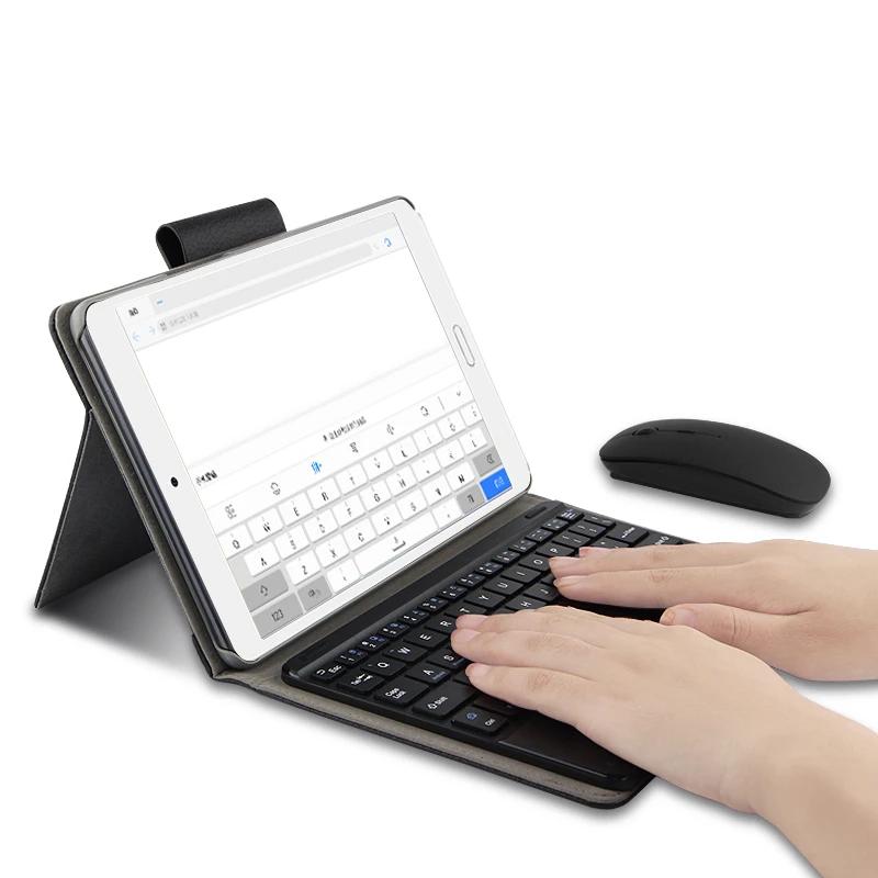 Чехол с клавиатурой Bluetooth для Huawei MediaPad Honor Waterplay 8 0 защитный чехол из искусственной
