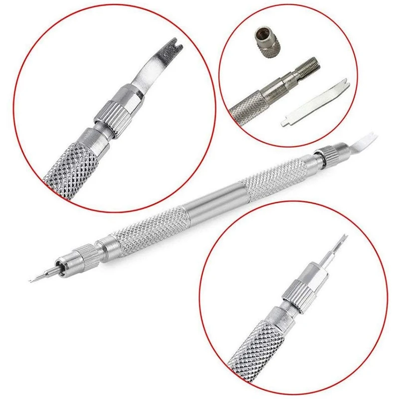 9 Pcs Watch Strap Link Remover Kit Band Pin Removal Repair Tool | Наручные часы