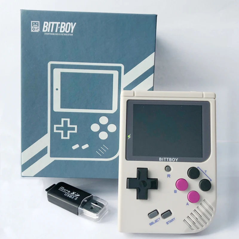 Игровая консоль BittBoy V3.5 + 8 Гб ретро портативные игровые плееры поддержка других