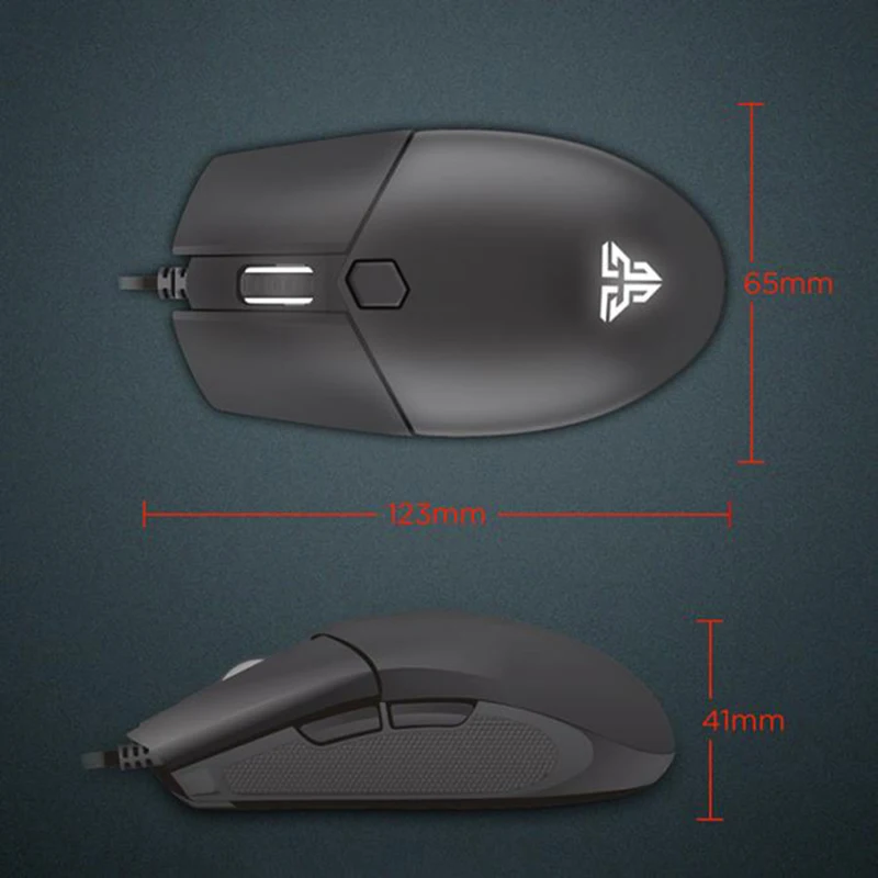 Fantech X8 игровая мышь проводная Usb 6 кнопок 1 8 м Rgb свет 10 режимов 60Ips Мода для
