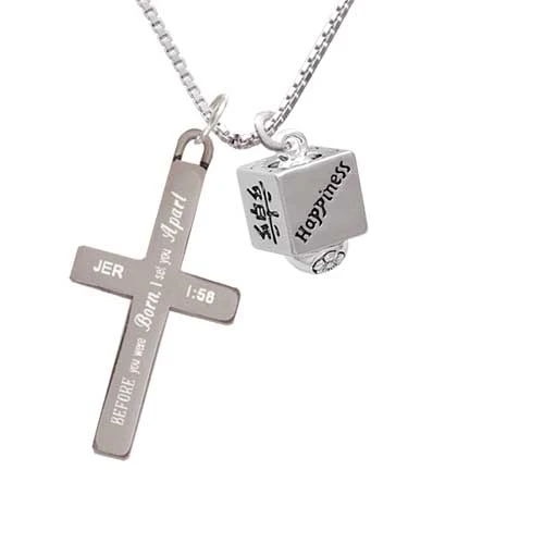 Китайский символ счастья квадратный Спиннер я раздал вам крест