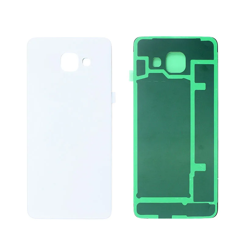 ocolor For Samsung Galaxy A3 2016 A310F Battery Cover Protective Back Replacement White Gold Rose 4.7'' |