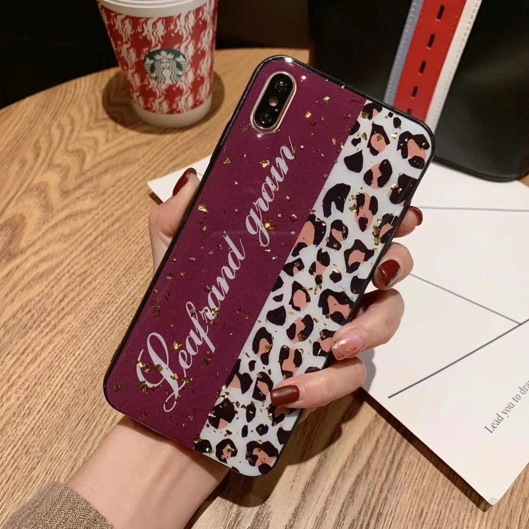 Модный чехол с леопардовым принтом 6 6s 6plus Силиконовый ТПУ для телефона iphone 7 Чехол