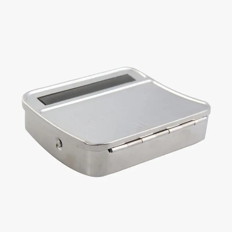 Automatic Cigarette Rolling Machine Manual Tobacco Box Case Durable Metal Maker | Дом и сад