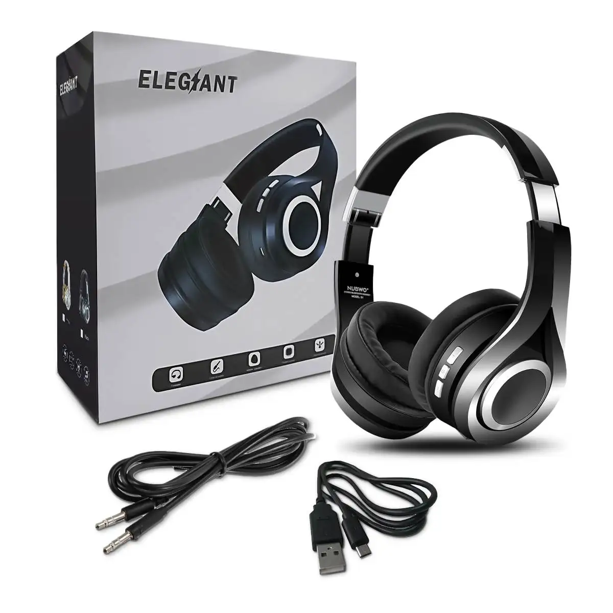 ELEGIANT S1 за ухо Беспроводной наушники гарнитура Hi Fi стереонаушники складные с