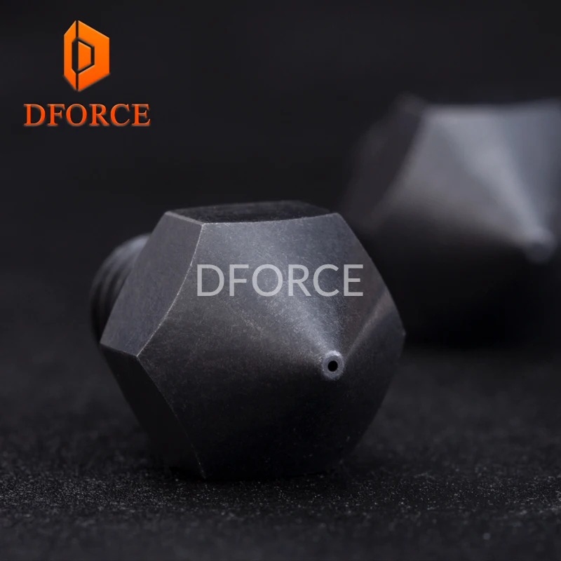 DFORCE высокотемпературная закаленная сталь ультимейкер сопла 2 85 мм/3 0 для PEI PEEK или