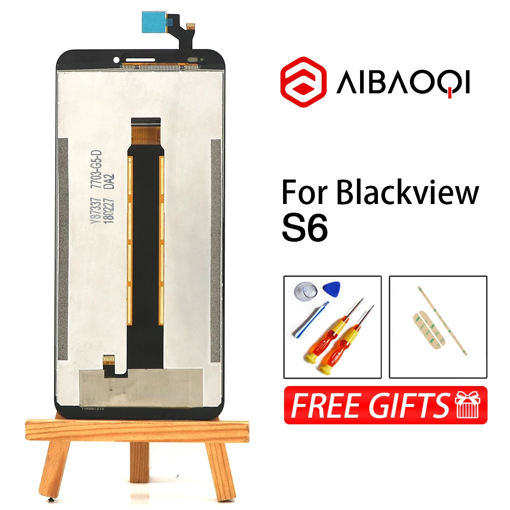 AiBaoQi Новый 5 7 дюймовый сенсорный экран + 1440x720 ЖК-дисплей в сборе замена для