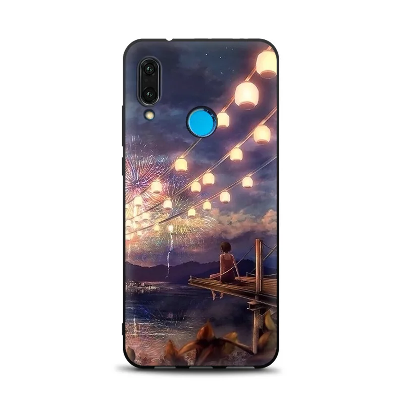 MOFEDY Живопись чехол для телефона huawei P20 Lite Мягкий ТПУ H в виде ракушки |