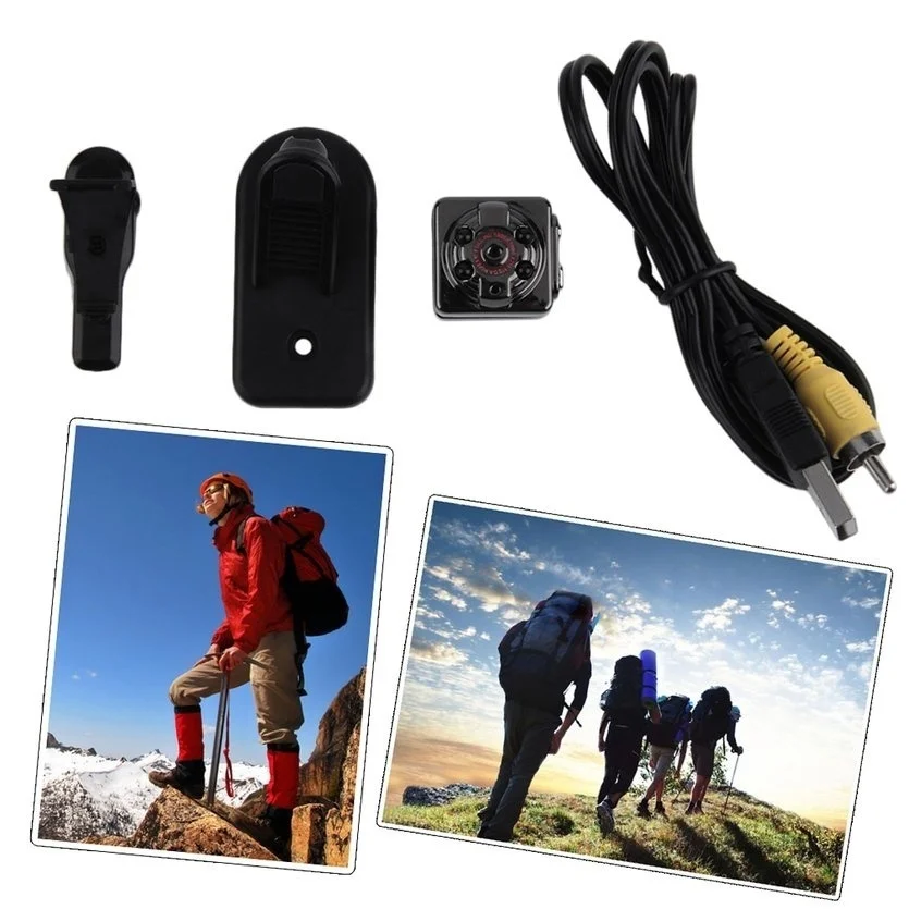 SQ8 Mini Full HD DV Sports IR ночное видение DVR видеокамера | Безопасность и защита