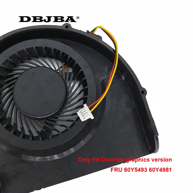 Вентилятор ЦП для Lenovo Thinkpad W510 FRU 60Y4981 60Y5493 13. V1.b4160.f. GN GC055010VH A вентилятор ноутбука