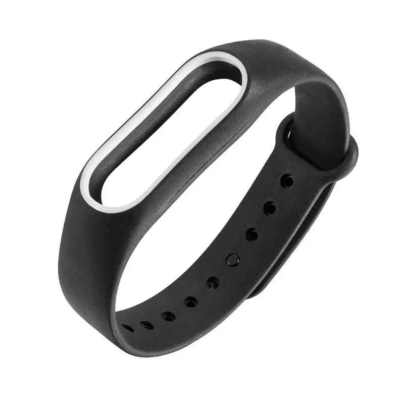 10 цветов силиконовый браслет на запястье для Miband 2 Силиконовый 220 мм сменный