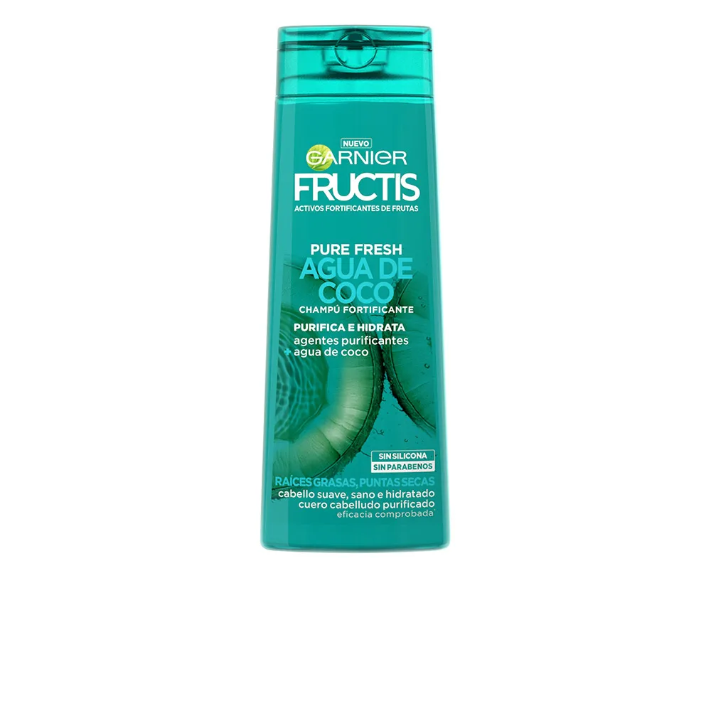 Fructis чистый свежий кокос воды Fortificante sampoo Garnier 360 мл|Шампуни| |