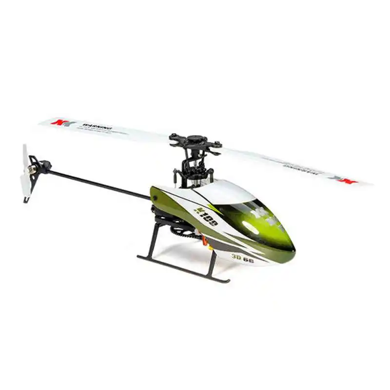 Высокоскоростная система XK K100 Falcom 6CH Flybarless 3D6G Высокое качество RC вертолет RTF для