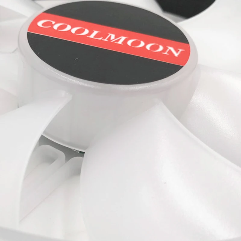 COOLMOON компьютерный чехол для ПК охлаждающий вентилятор RGB с регулировкой
