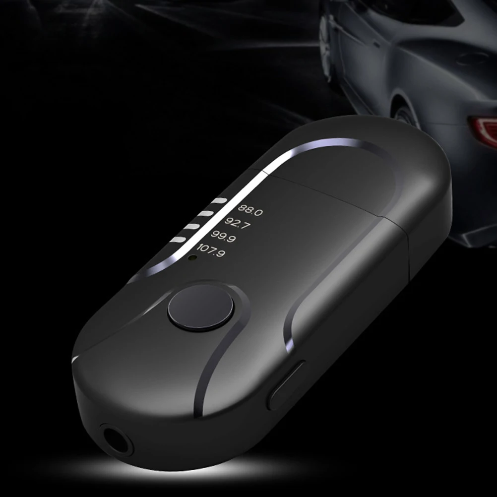 Беспроводной Bluetooth аудио приемник 3 5 мм USB FM стерео потоковый Ответ функция вызова