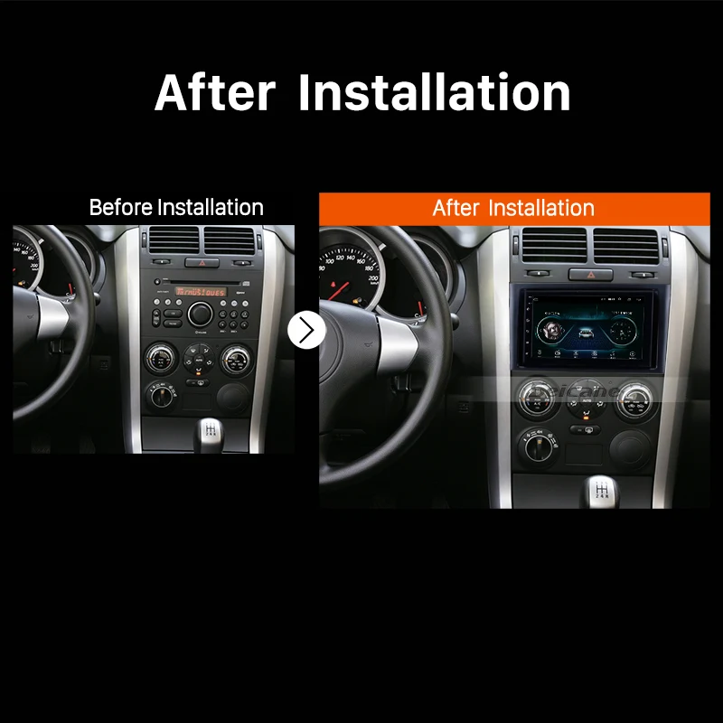 

Higher Version RAM 2GB+ROM 32GB Android 8.1 Car GPS Navigation Unit Player For 2005-2015 Suzuki GRAND VITARA Support Radio TPMS