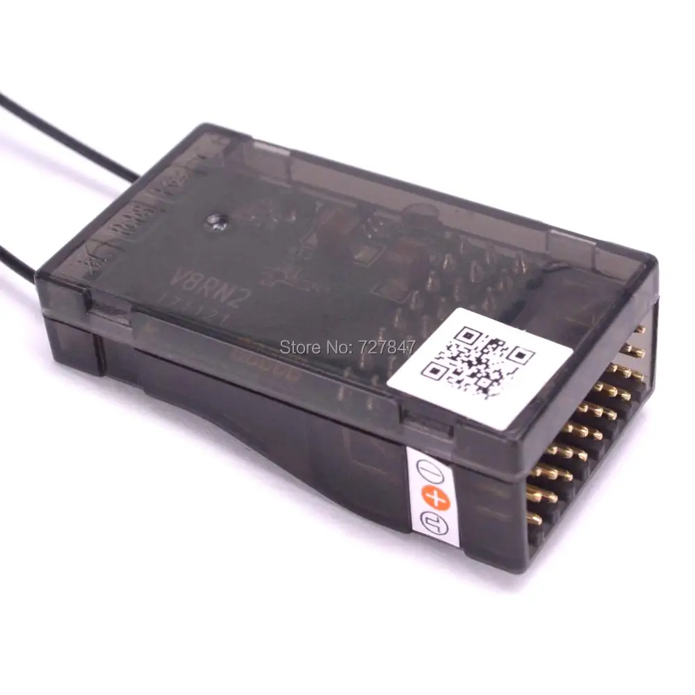 Оригинальный FrSky V8FR-II 2 4 GHz 8 каналов 8CH ACCST высоковольтный приемник | Игрушки и
