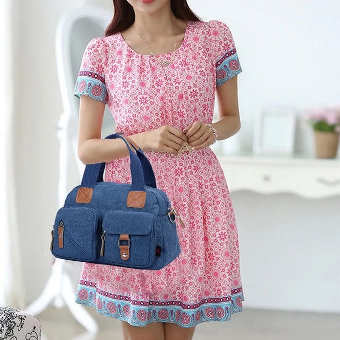 Мини Холщовая Сумка Savvy Cargo от Journey Collection| |
