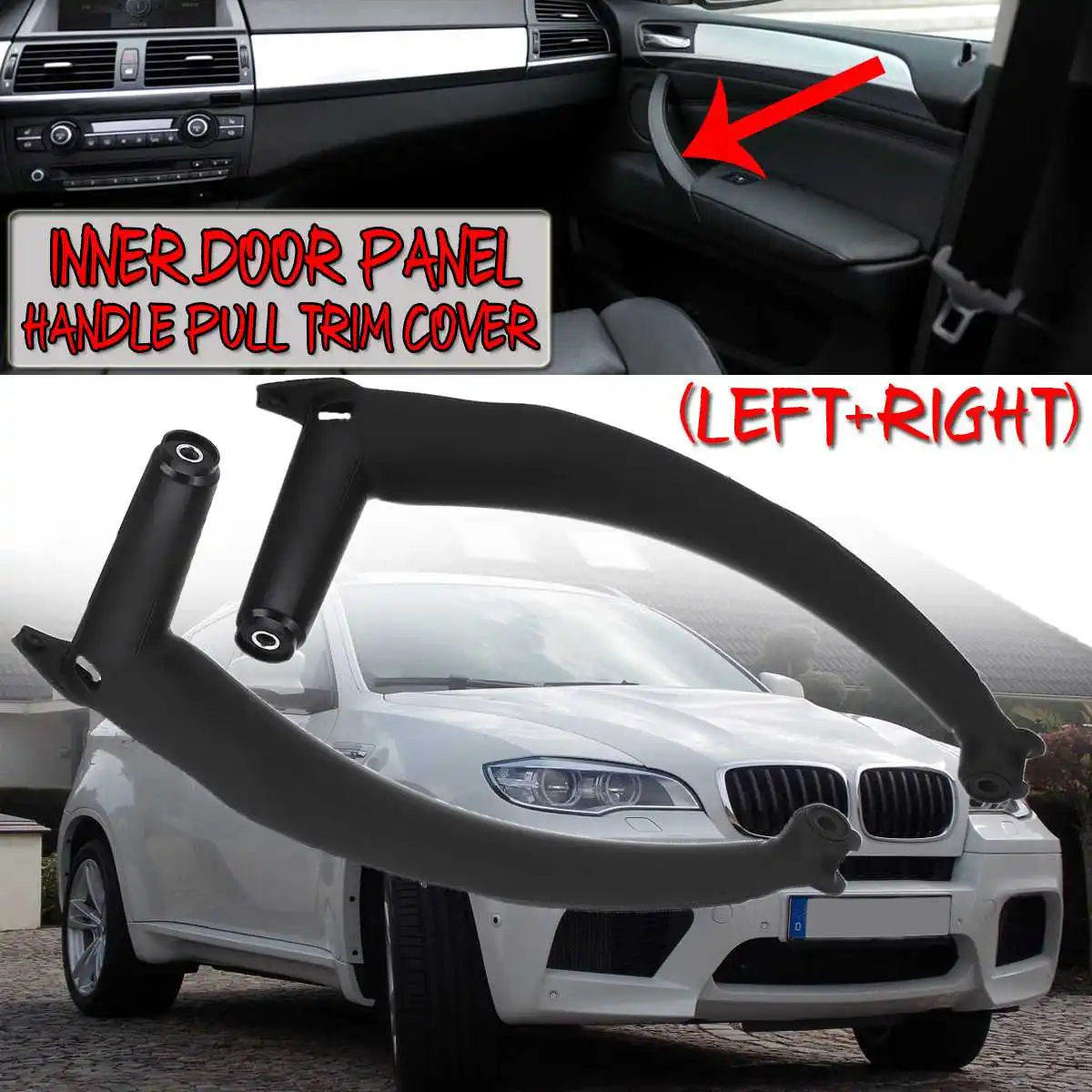 Новая ручка для межкомнатной двери автомобиля BMW E70 X5 Сав 2007 2013 E71/E72 X6 2008 2014