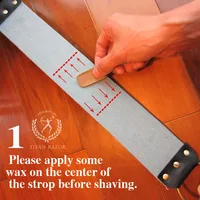 Опасная бритва с титановым лезвием#5