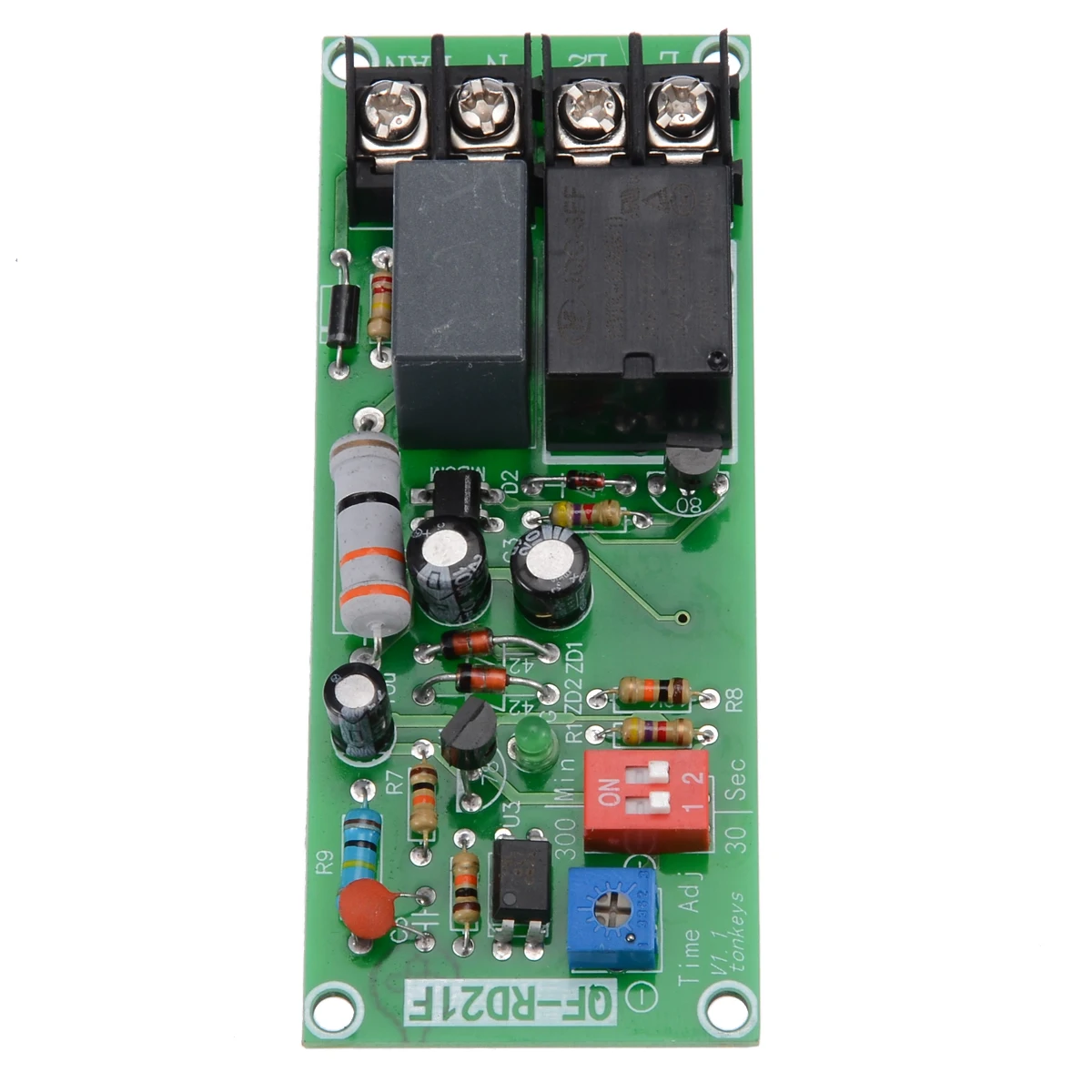 AC 110V-240V Delay Turn OFF Module Relay Timer Control Switch Adjustable Timing Off Board | Обустройство дома