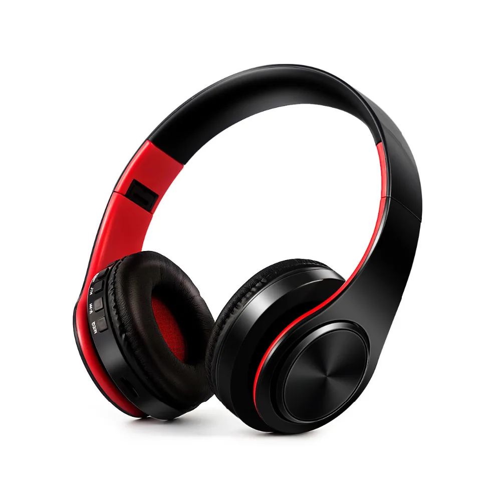 Hi Fi стереонаушники bluetooth наушники Музыкальная гарнитура FM и поддержка sd карты с