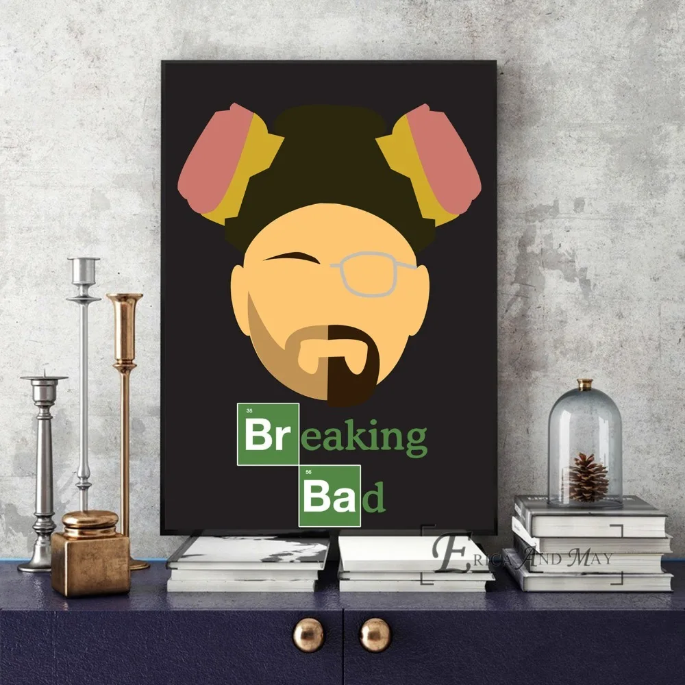 Breaking Bad абстрактный ТВ постер и печать холст искусство живопись настенные