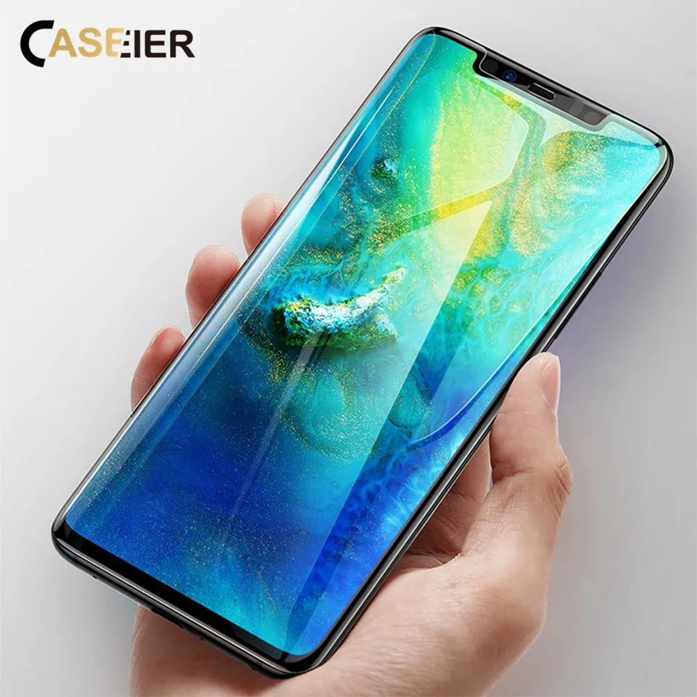 CASEIER 9D мягкая защита для экрана Гидрогелевая пленка Huawei Mate 20 Pro изогнутая