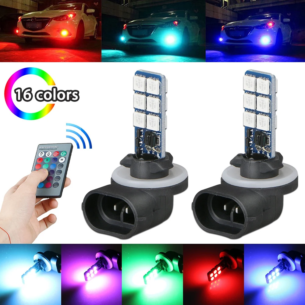 2 шт. автомобильные светодиодсветодиодный противотуманные фары 12 В|Декоративная