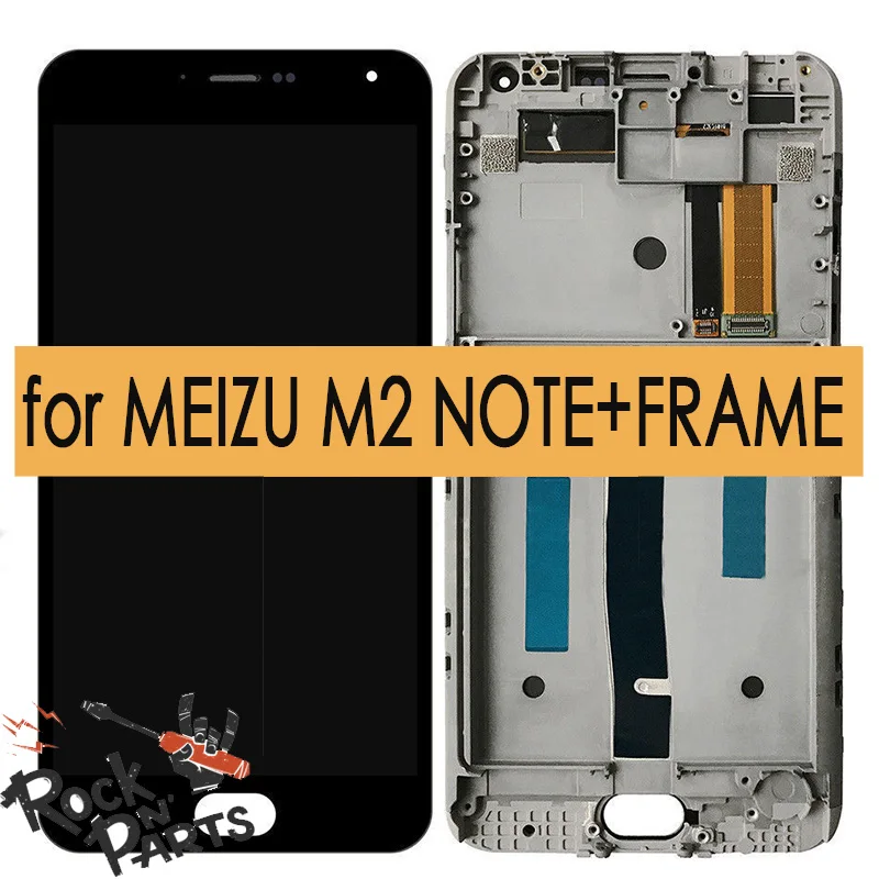 5 ''lcd дигитайзер дисплей в сборе + сенсорный экран стеклянная панель для Meizu M2