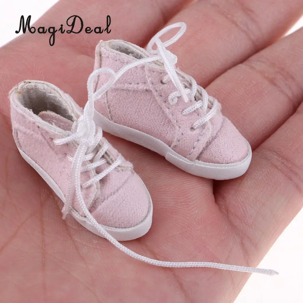 Fashion Lace Up Canvas Casual Shoes for 1/6 Blythe Doll Clothes Accessories | Игрушки и хобби