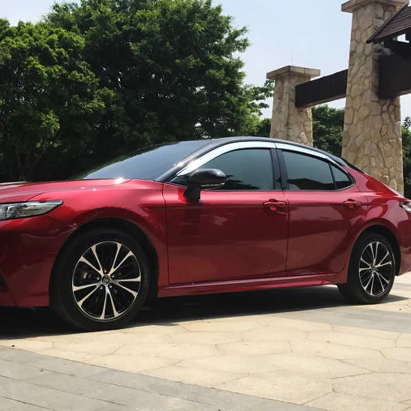 

1 шт., хромированные вентиляционные козырьки для Toyota Camry 2018-2019