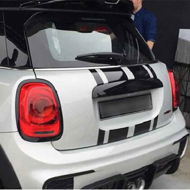 Для Mini Cooper F56 JCW Custo капот Магистральные набор полос виниловая наклейка стикеры